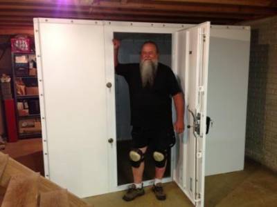 Preparedness, Doomsday and Survivalist Preppers take cover with a Storm Shelter – Panic Room – Gun Safe – Property Vault by Tornado Alley Armor Safe Rooms