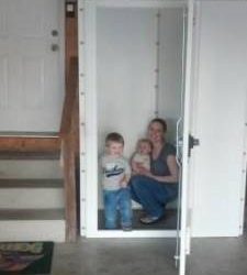 Tornado Shelter Doors- should they swing in or should storm shelter doors swing out?