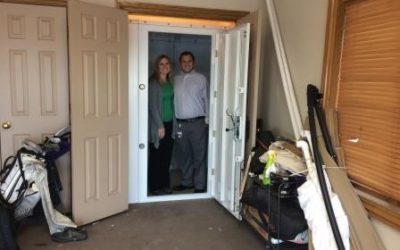 Can a tornado safe room be installed inside a closet?