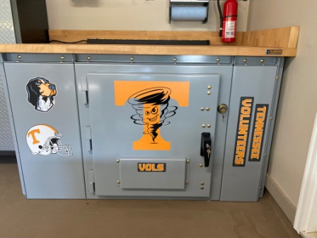 Lifesaver Workbench and Tornado Safe Room all in one!